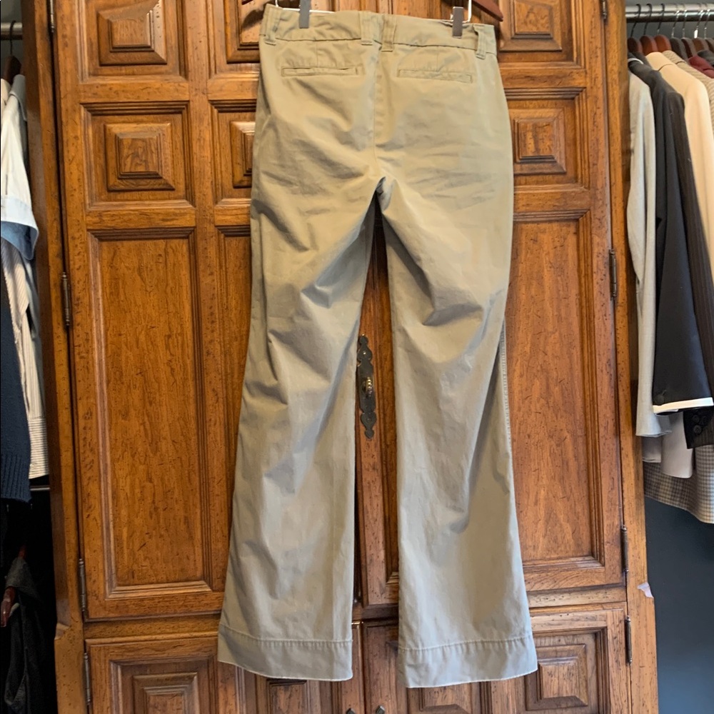 Gap Favorite chino trouser Classic Khaki Straight-Leg Pants 6 long - Picture 5 of 8